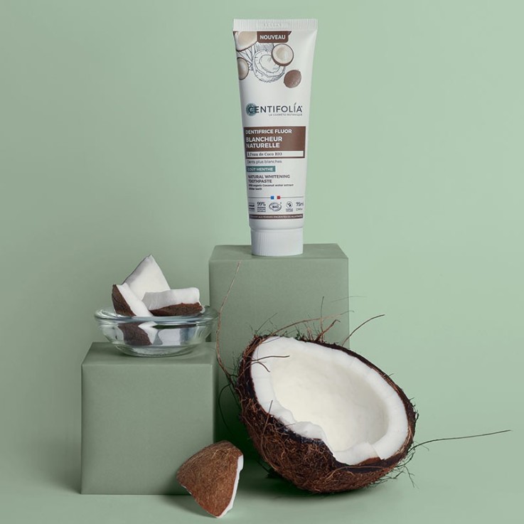Dentifrice fluor blancheur naturelle (75ml) Bio