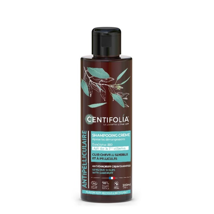 Shampoing crème antipelliculaire (200ml) Bio
