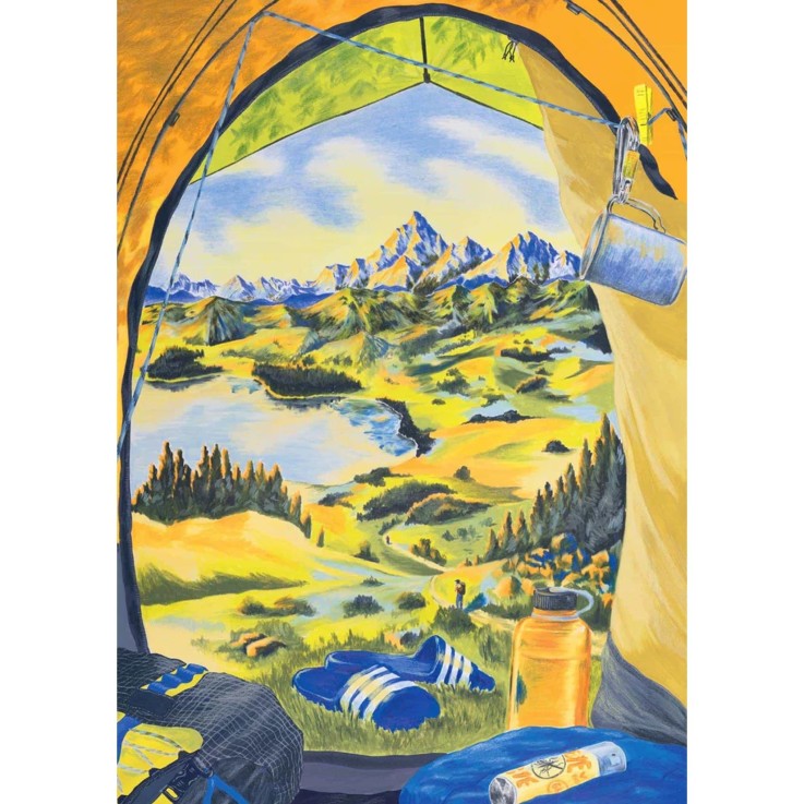 Puzzle 1000 pièces Chambre avec vue