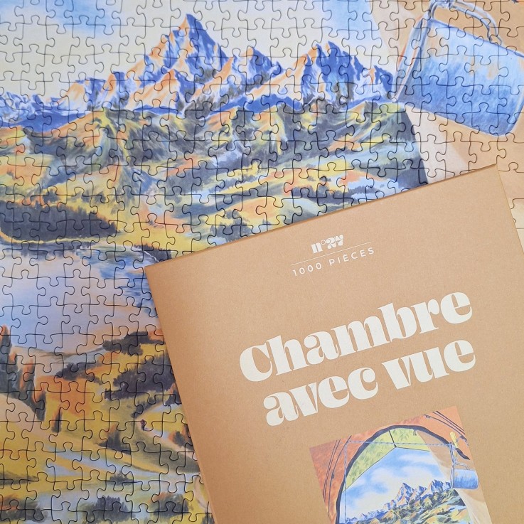 Puzzle 1000 pièces Chambre avec vue
