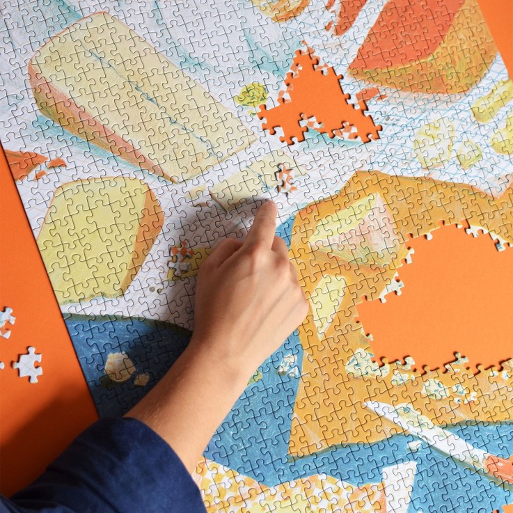 Puzzle 1000 pièces Passer au fromage