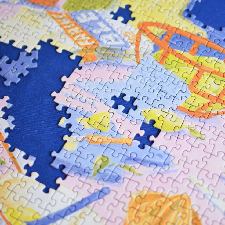 Puzzle 1000 pièces La tarte au citron