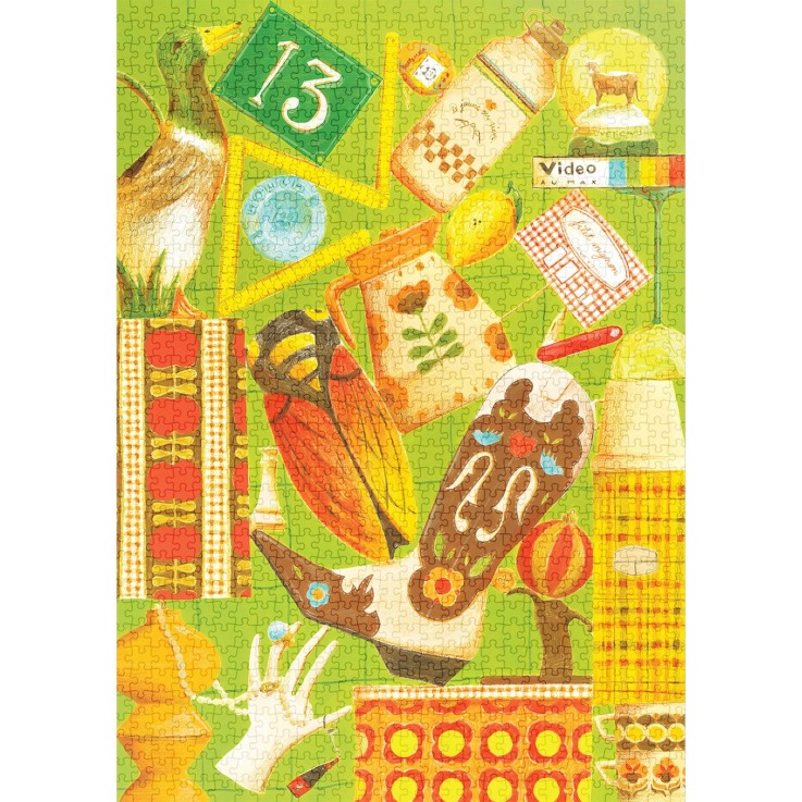 Puzzle 1000 pièces Le vide grenier