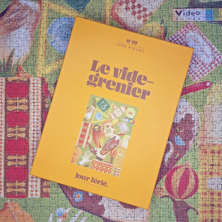 Puzzle 1000 pièces Le vide grenier