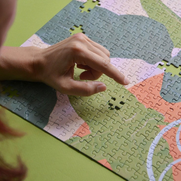 Puzzle 1000 pièces Les haricots verts