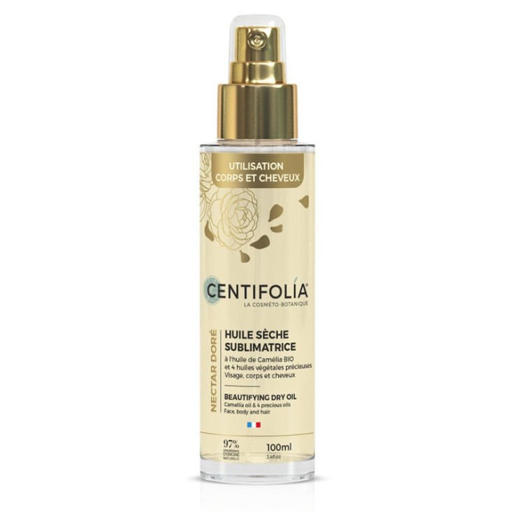 Huile sèche sublimatrice (100ml) Bio