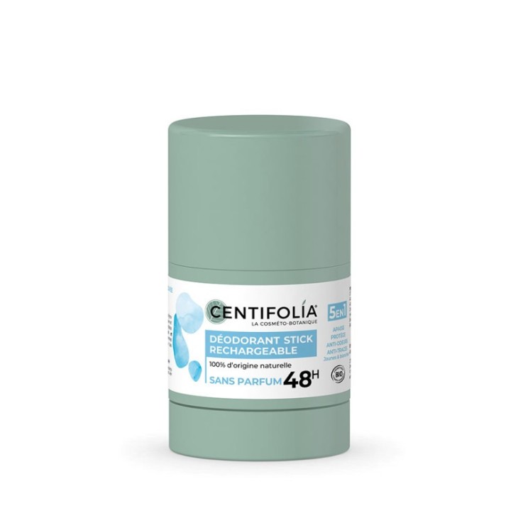 Déodorant stick rechargeable 48h - Sans parfum Bio
