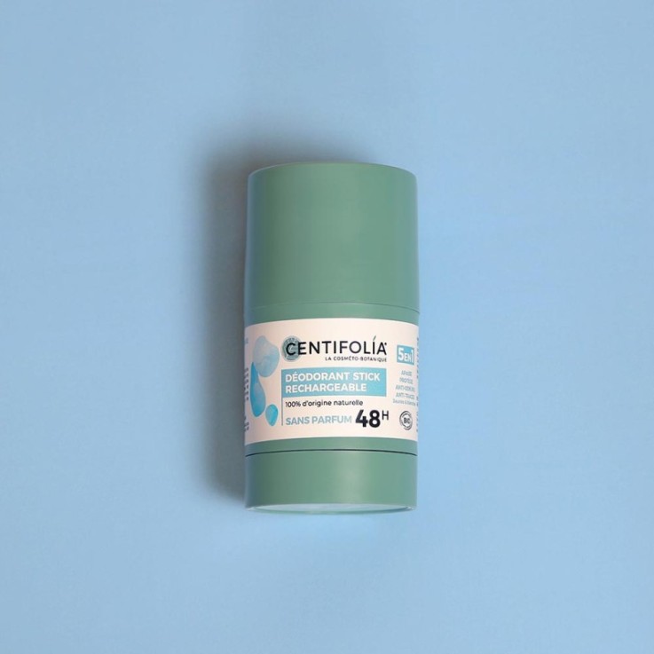 Déodorant stick rechargeable 48h - Sans parfum Bio