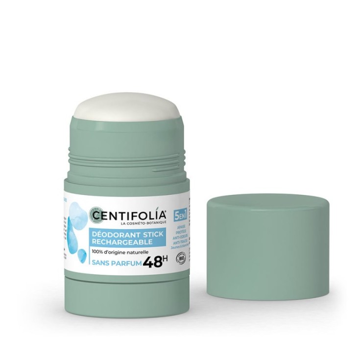 Déodorant stick rechargeable 48h - Sans parfum Bio