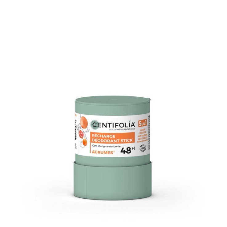 Recharge déodorant stick 48h - Agrumes Bio