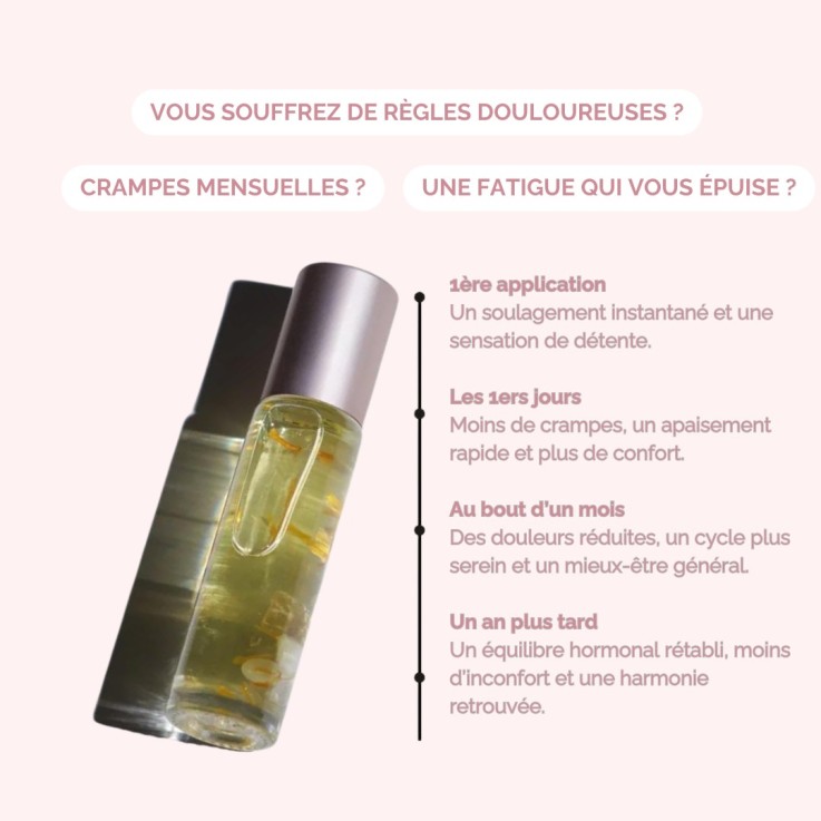 Roll-On Réconfort Menstruel aux huiles essentielles