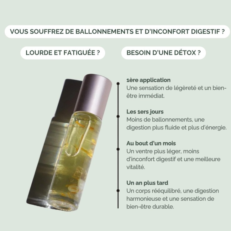 Roll-On Détox aux huiles essentielles