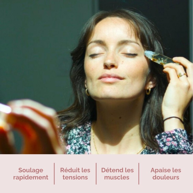 Roll-On Tête et Tempes aux huiles essentielles