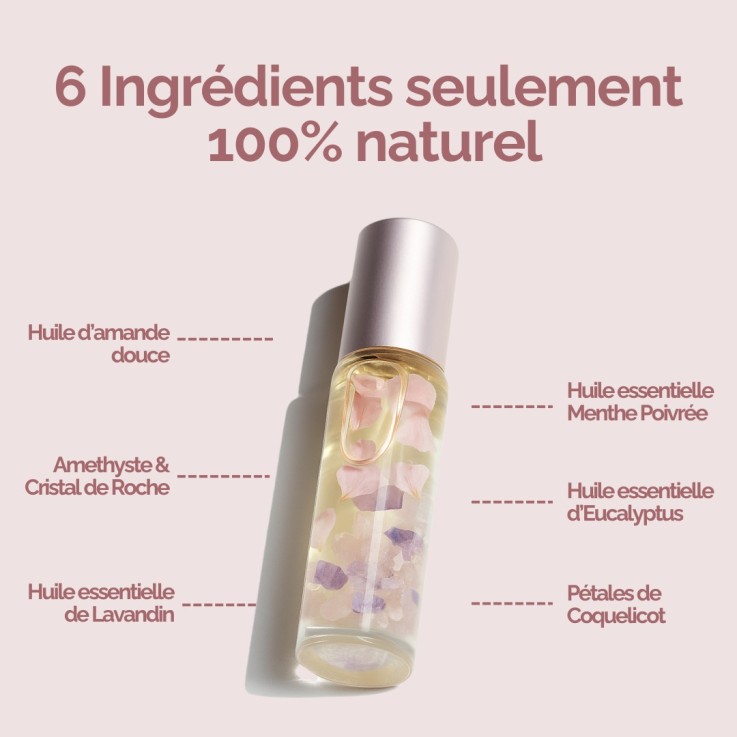 Roll-On Tête et Tempes aux huiles essentielles