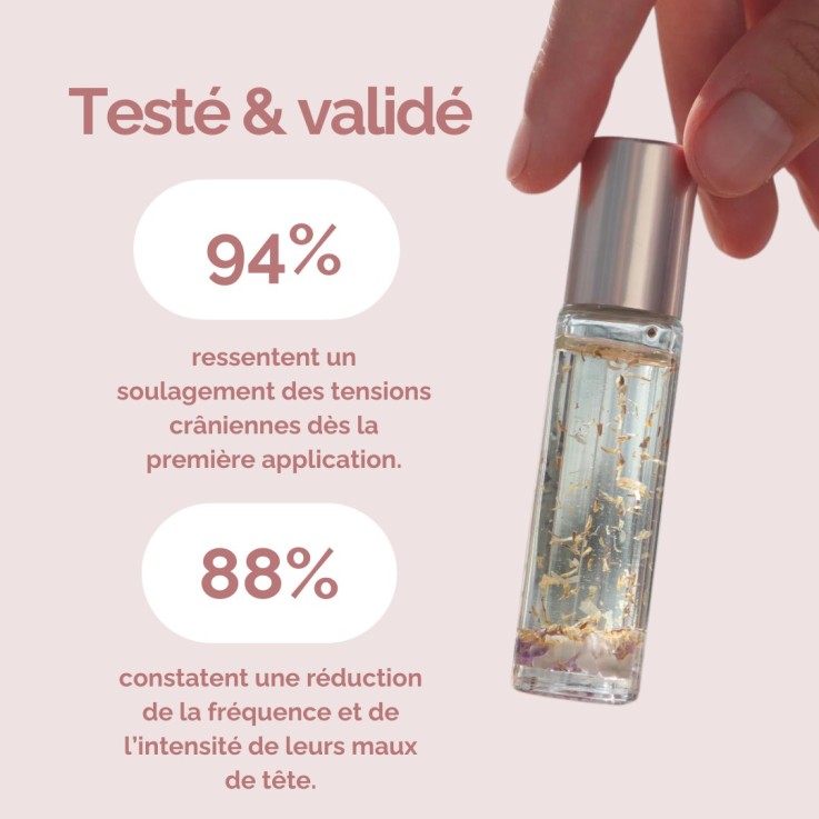 Roll-On Tête et Tempes aux huiles essentielles