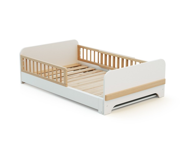 Lit enfant évolutif en bois 80x140-165-190 CARROUSEL