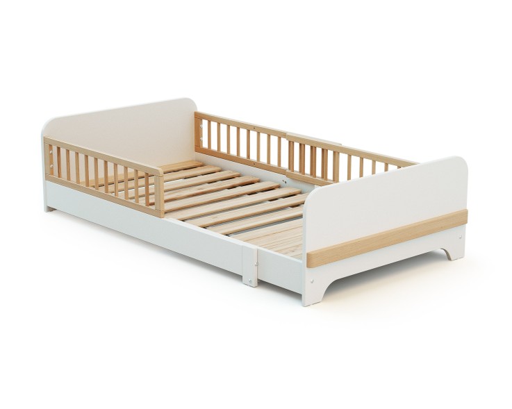 Lit enfant évolutif en bois 80x140-165-190 CARROUSEL