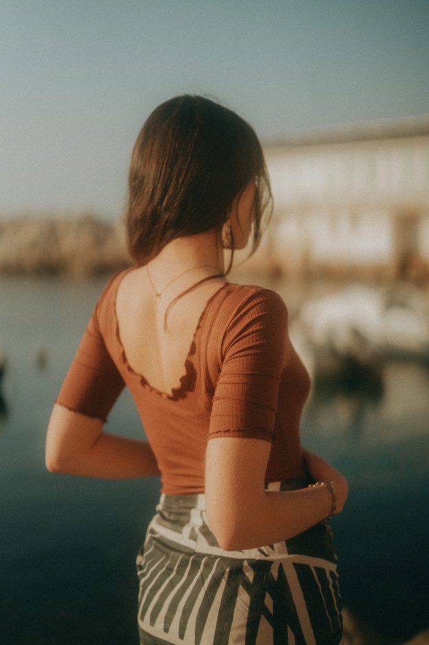 Body Clara manches courtes Tencel
