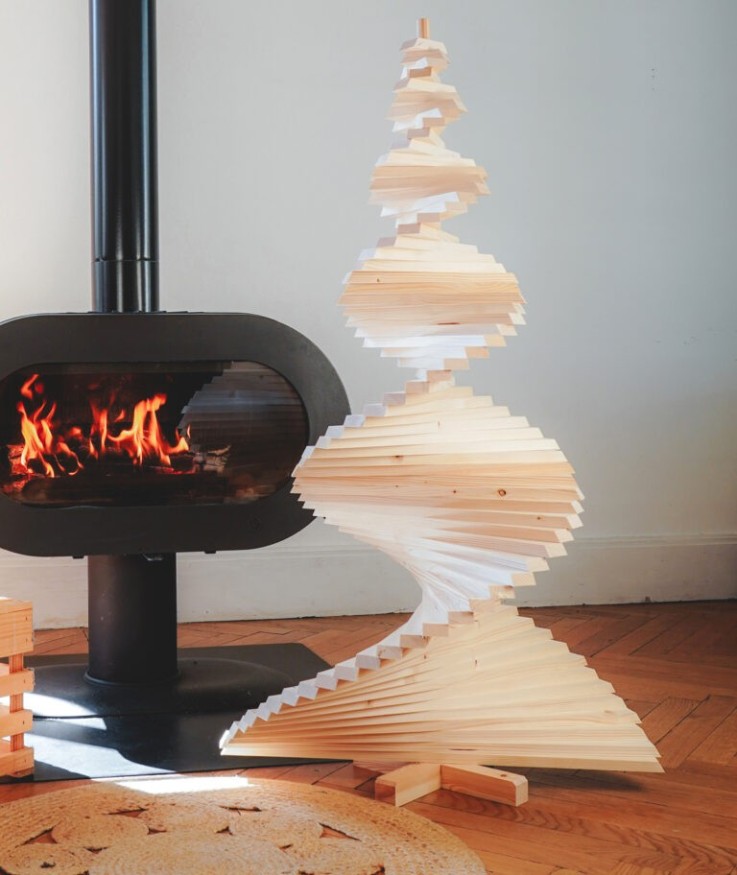 Mon Sapin Woody en bois (130cm)