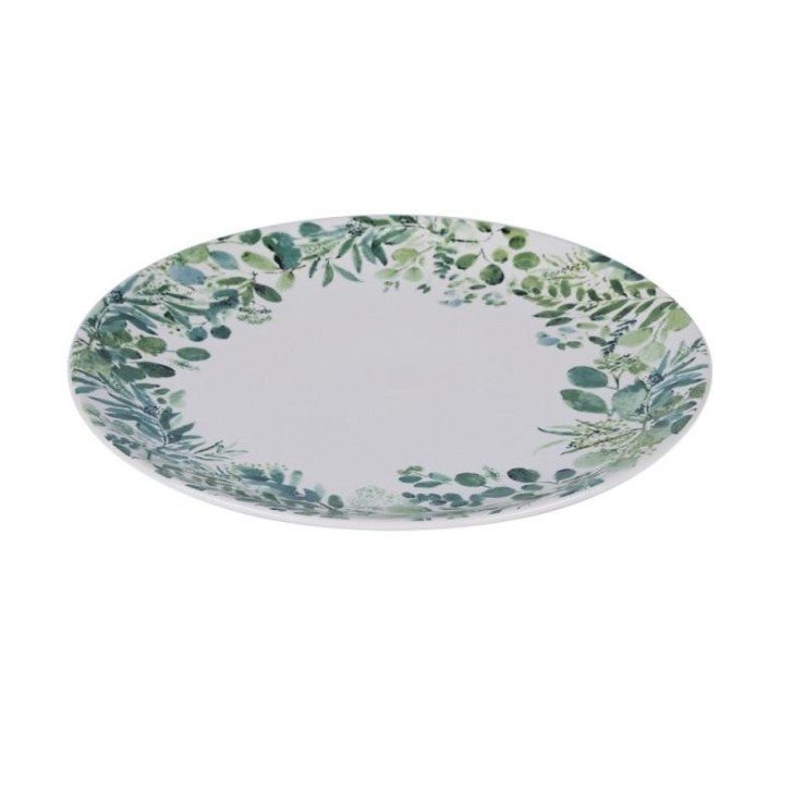 Assiette plate Natura 27 cm (lot de 6) en faïence
