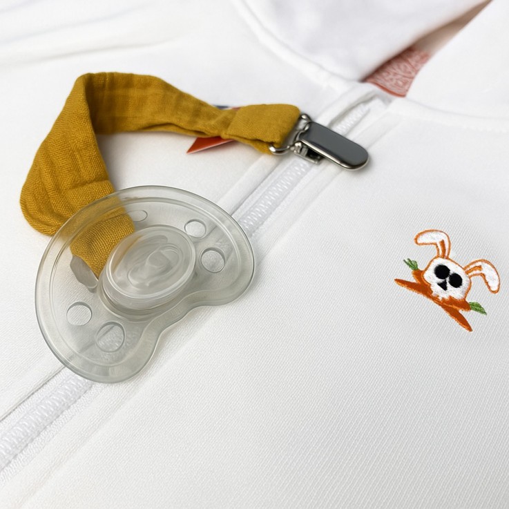 Attache Tétine en Coton Bio