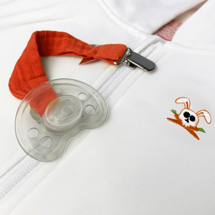 Attache Tétine en Coton Bio