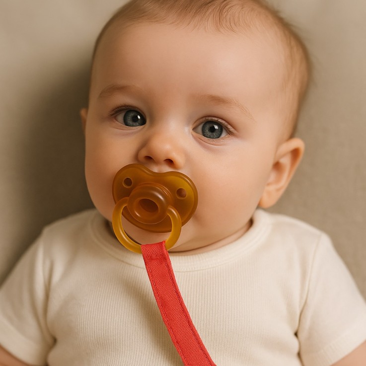 Attache Tétine en Coton Bio