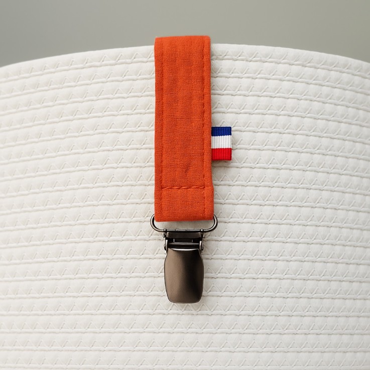 Attache Tétine en Coton Bio