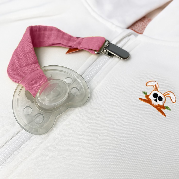Attache Tétine en Coton Bio