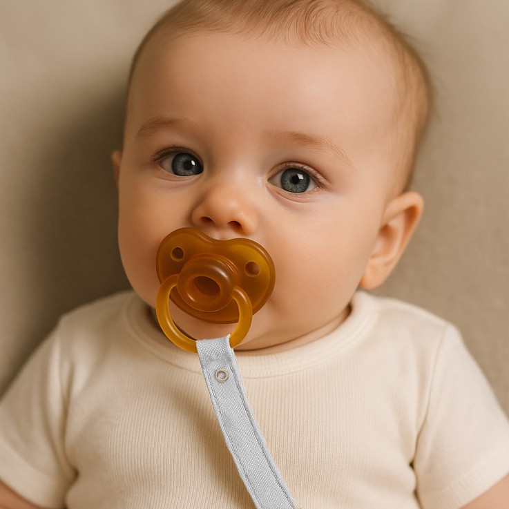 Attache Tétine en Coton Bio