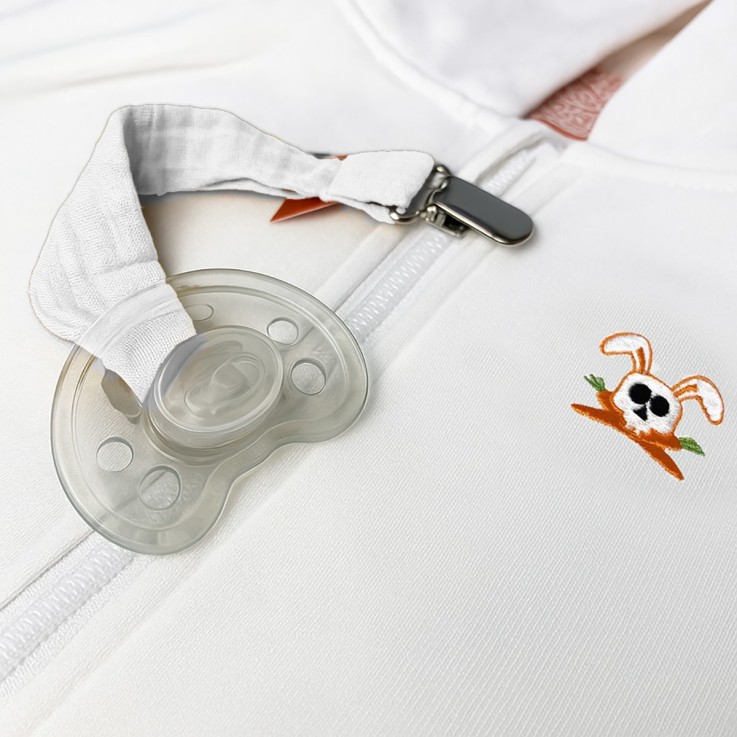 Attache Tétine en Coton Bio