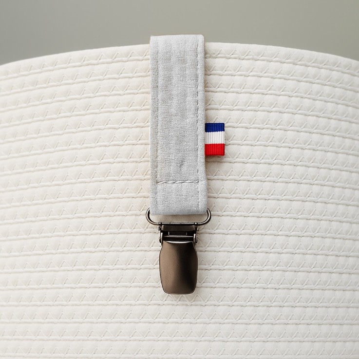 Attache Tétine en Coton Bio