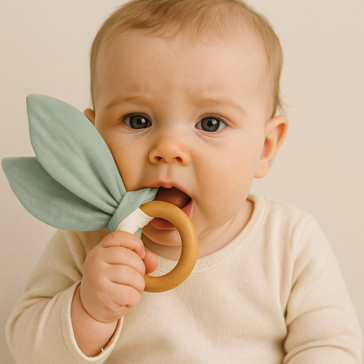 Anneau de Dentition en Coton Bio