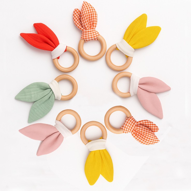 Anneau de Dentition en Coton Bio