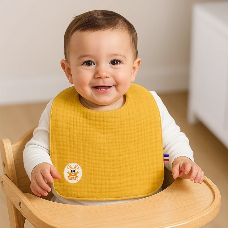 Bavoir en Coton Bio