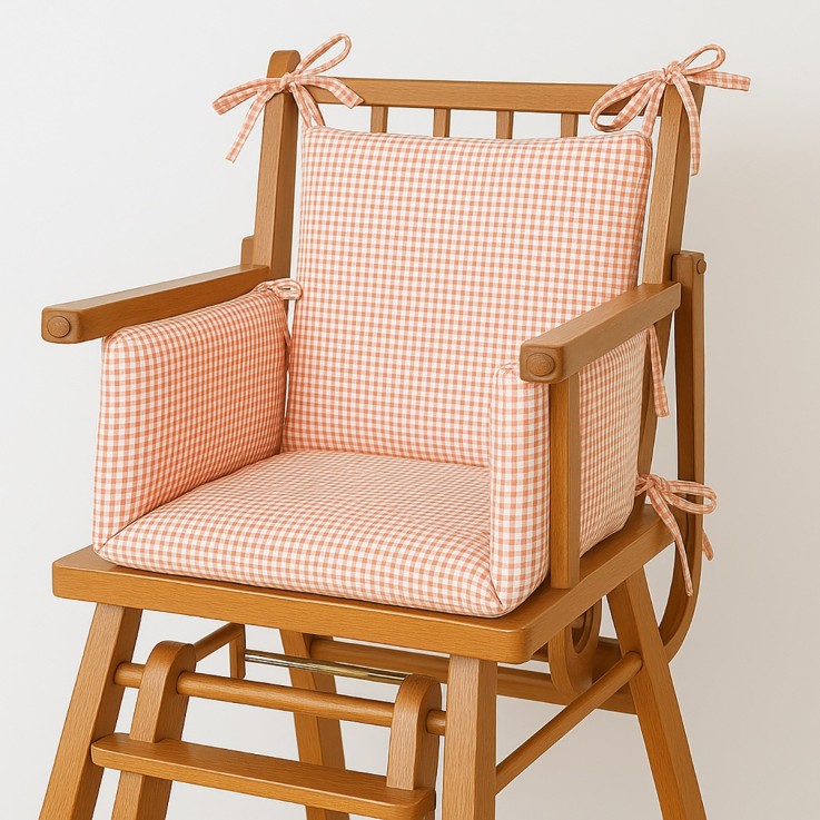 Coussin de Chaise Haute en Coton Bio