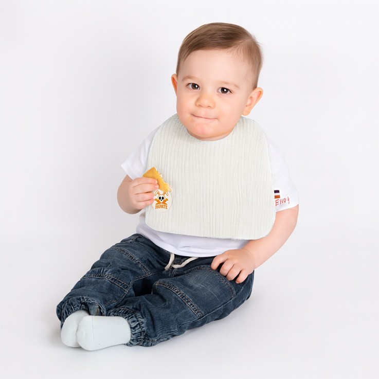 Bavoir en Coton Bio