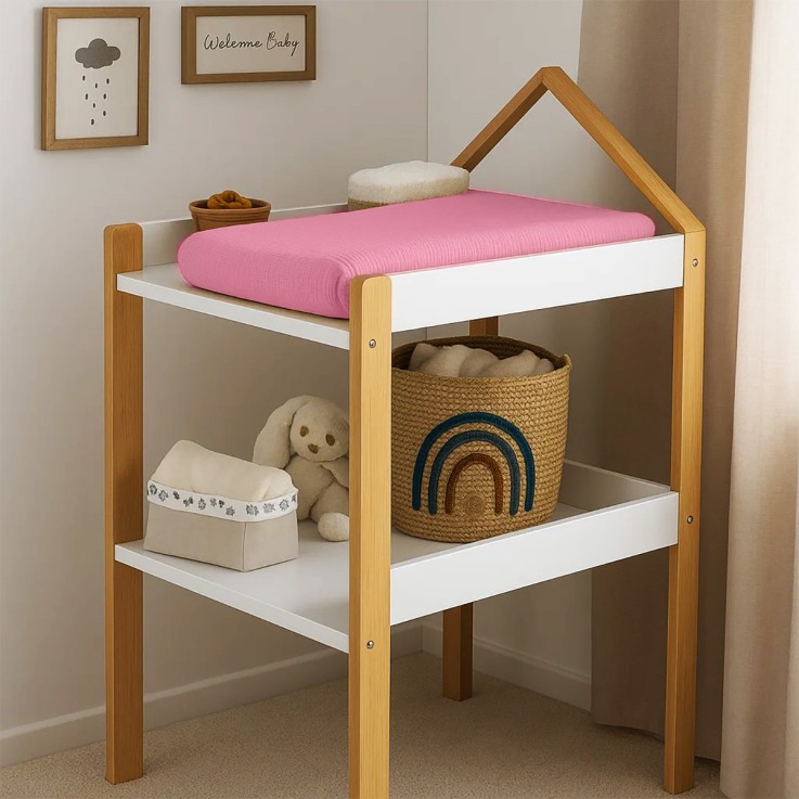 Housse de Matelas à Langer en Coton Bio