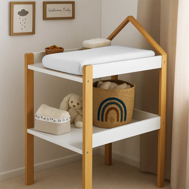 Housse de Matelas à Langer en Coton Bio