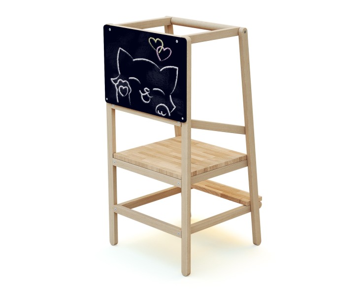 Tour d'observation en bois avec ardoise ALTO