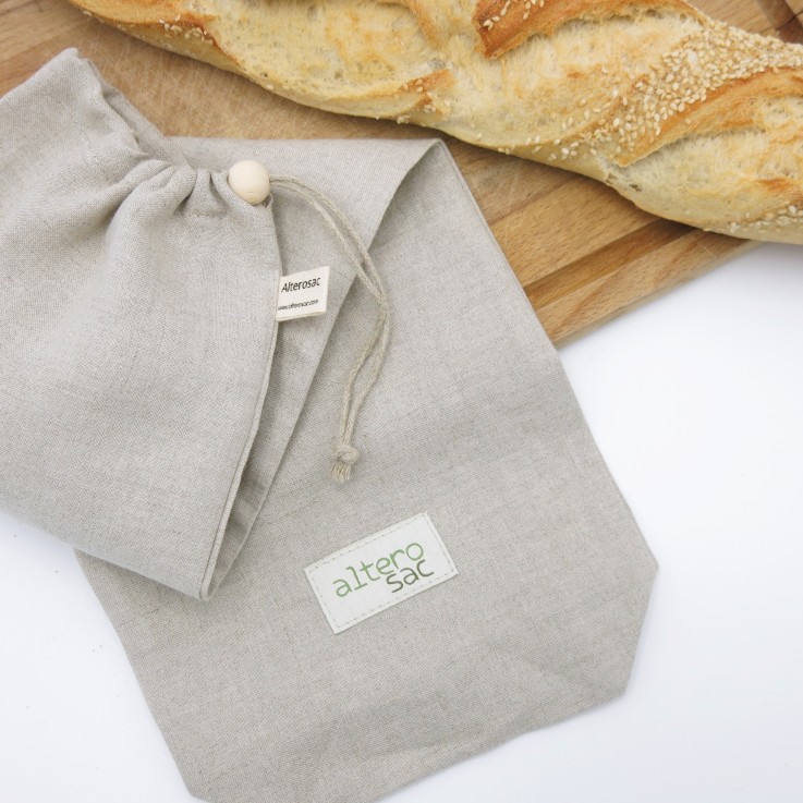 Sac à baguette en Lin Bio