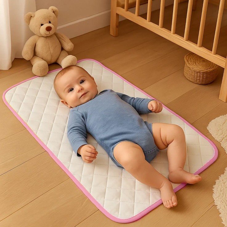 Tapis à Langer Nomade en Coton Bio