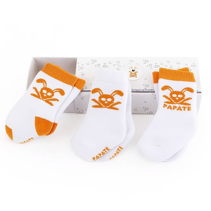 Chaussettes Naissance en Coton Bio