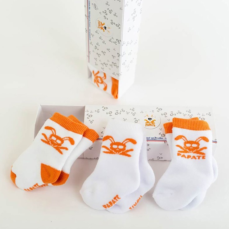 Chaussettes Naissance en Coton Bio