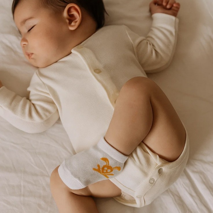 Chaussettes Naissance en Coton Bio