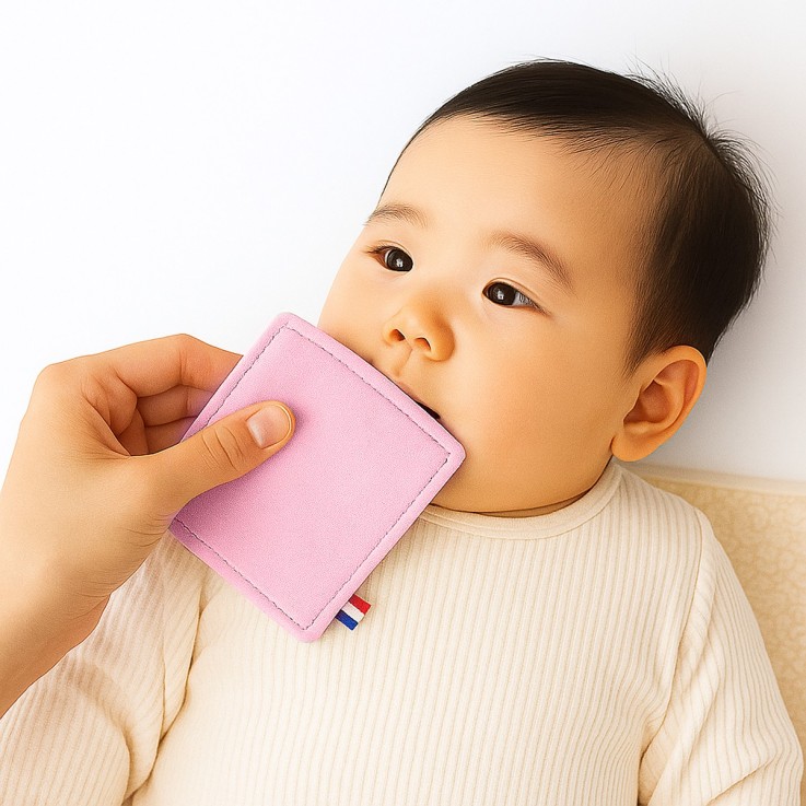 Lot de 6 lingettes lavables en Coton Bio
