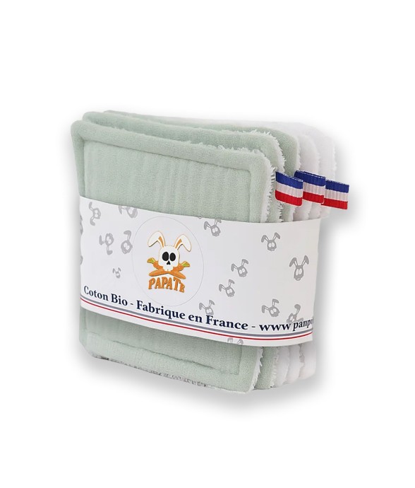 Lot de 6 lingettes lavables...