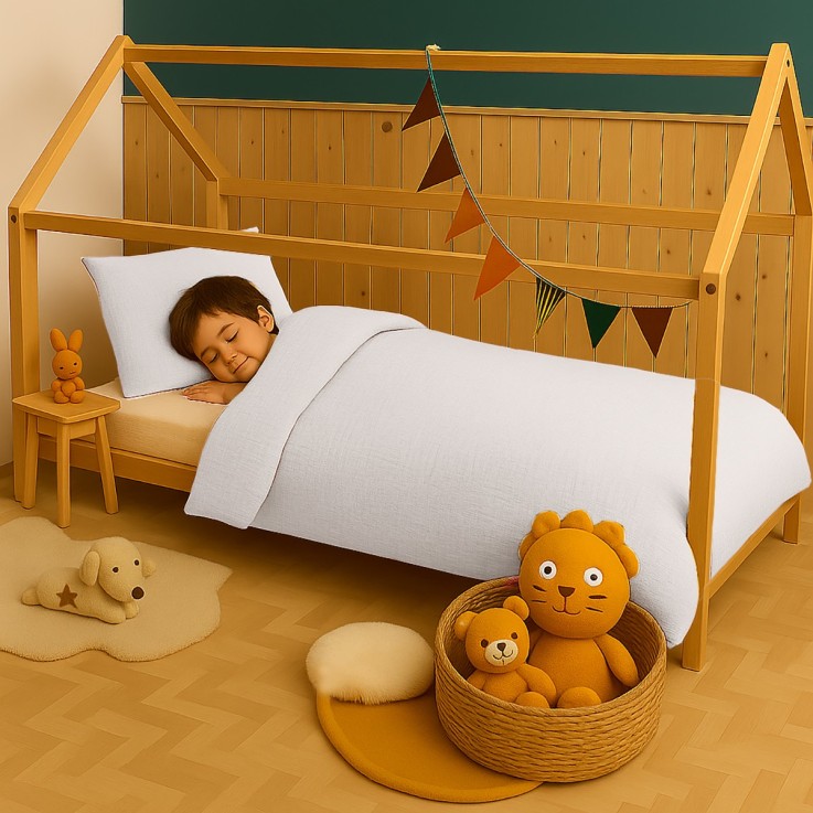 Housse de Couette en Coton Bio