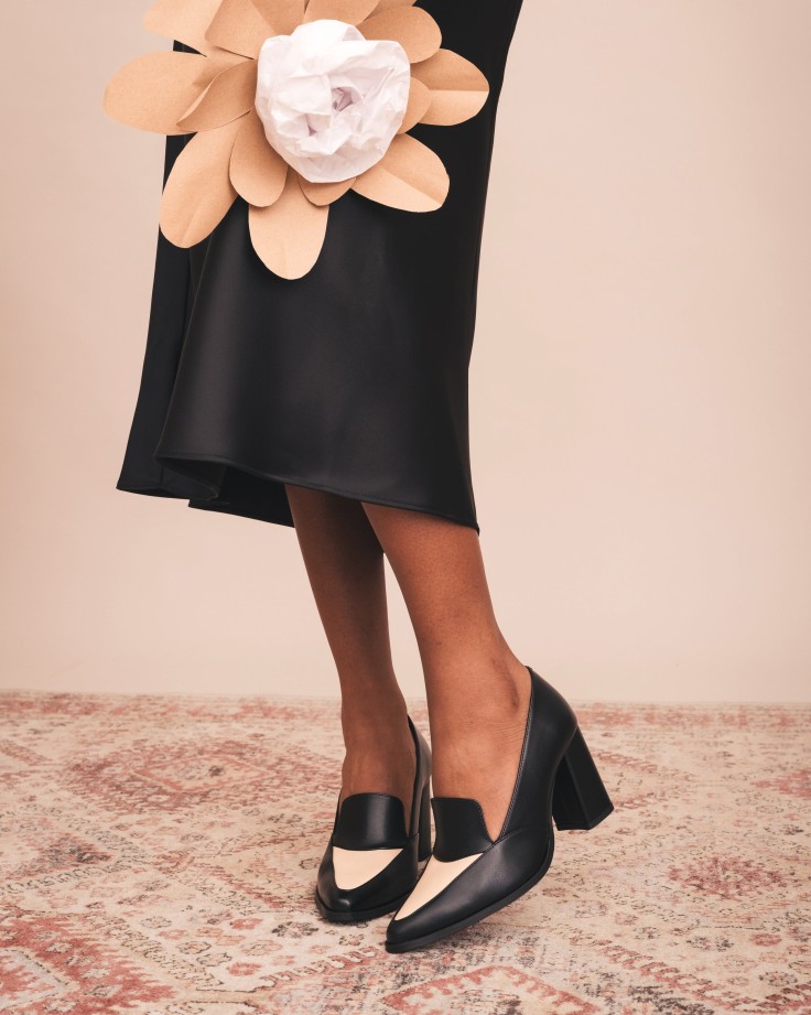 Julia Mocassins Véganes à Talons