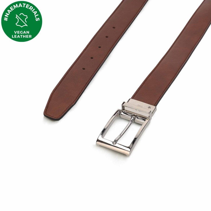 Ceinture Mila Marron et Noir Réversible